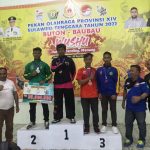 Lampaui Target, Mubar “Gulung” Medali Emas Cabor Wushu di Porprov Buton-Baubau