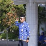Dua Penekanan Rektor UHO Kendari di Upacara Hari Kesadaran Nasional Pertama Tahun 2025