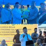 Gelar Silaturahmi dan Buka Bersama, Golkar Sultra Bagi 500 Paket Beras di Tongkuno Muna