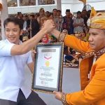 Silaturahmi Suku Muna Cetak Rekor Dunia Lewat Sajian 1.228 Dulang Adat di Sultra